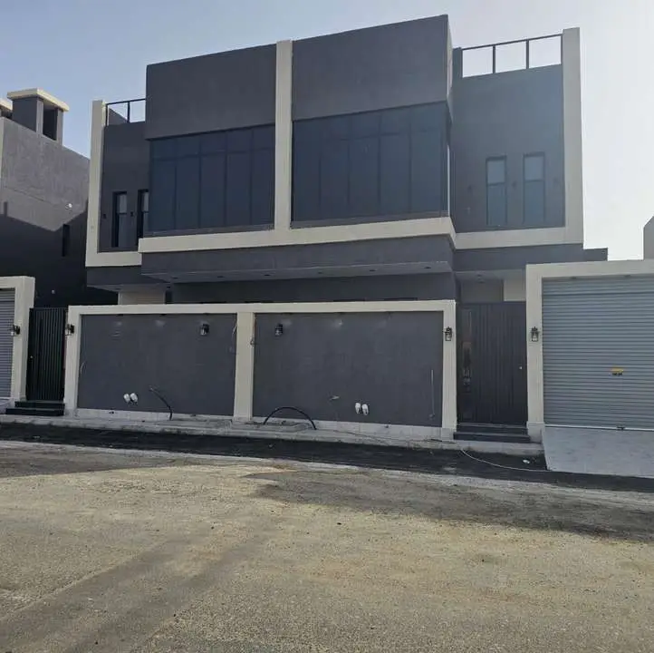 فيلا بواجهة معاصرة
